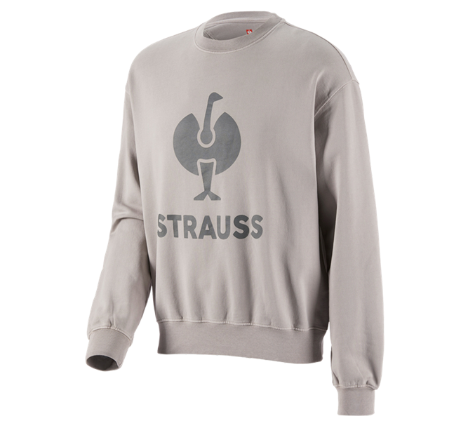 Hoofdaanzicht, Sweats | Hoodies, Oversized sweatshirt e.s.motion ten, opaalgrijs vintage