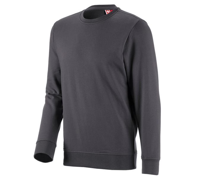 Hoofdaanzicht, Heren, Sweatshirt e.s.industry, antraciet
