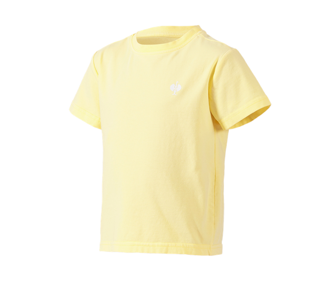 Hoofdaanzicht, e.s.motion ten, T-Shirt e.s.motion ten pure, kinderen, lichtgeel vintage