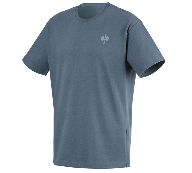 Hoofdaanzicht, Zoeken, T-Shirt heavy e.s.iconic, oxideblauw