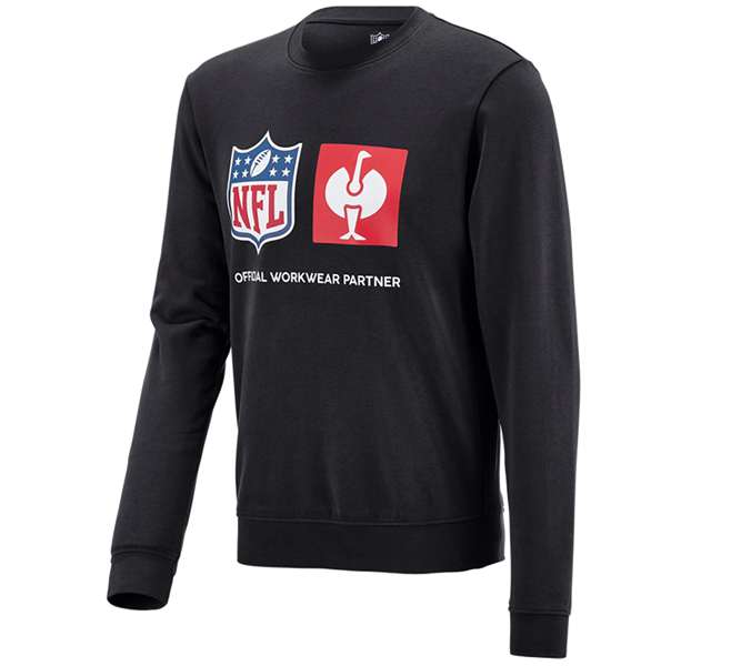 Hoofdaanzicht, Heren, NFL Sweatshirt cotton, zwart