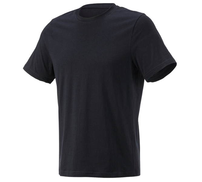 Hoofdaanzicht, Heren, e.s. T-Shirt cotton light, zwart