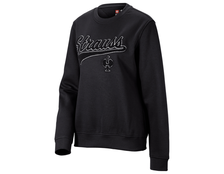 Hoofdaanzicht, Nieuwe, Sweatshirt e.s.e:pic, dames, zwart