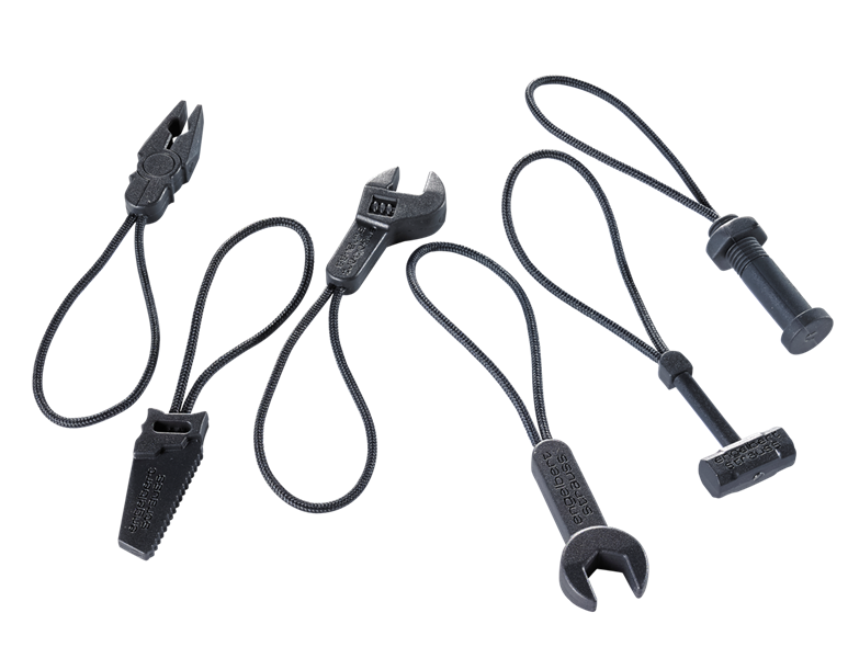 Hoofdaanzicht, Kledingaccessoires, Zipperset e.s.motion 2020, grafiet