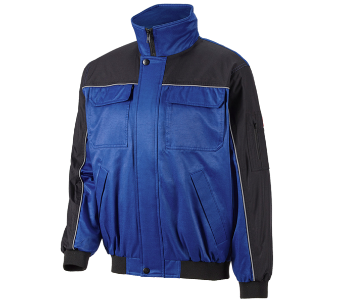 Hoofdaanzicht, Heren, Functionele jack e.s.image, korenblauw/zwart