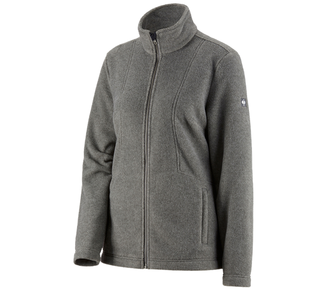 Hoofdaanzicht, Kleding, Fleecejack e.s.vintage, dames, tin melange
