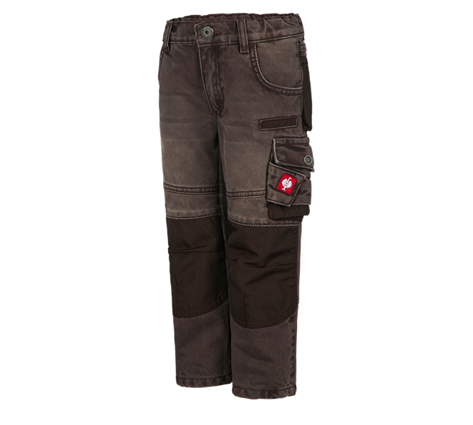 Hoofdaanzicht, Zoeken, Jeans e.s.motion denim, kinderen, kastanje