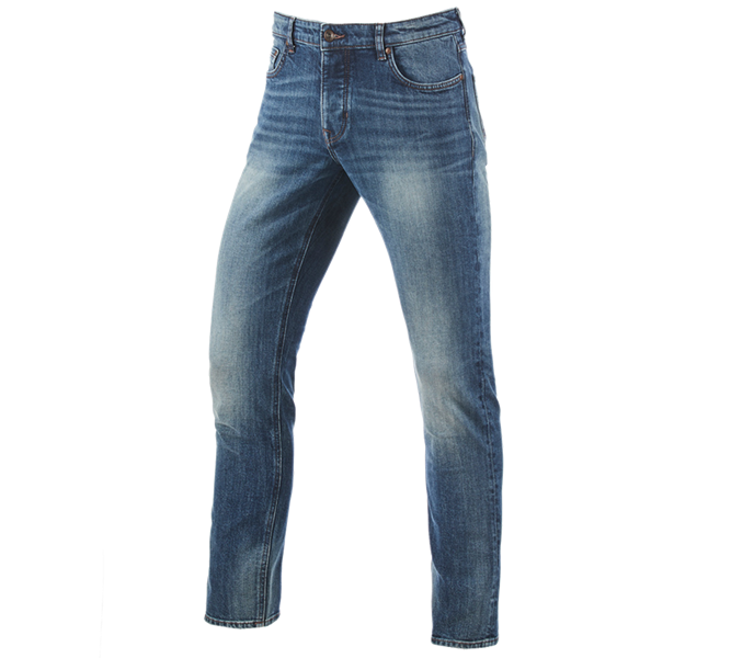 Hoofdaanzicht, Werkbroeken, e.s. 5-pocket-stretch-jeans, slim, mediumwashed