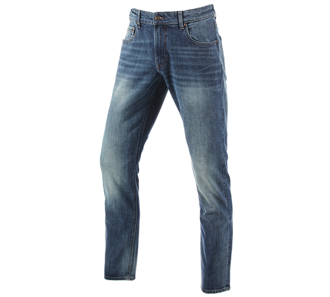 Hoofdaanzicht, Werkbroeken, e.s. 5-pocket-stretch-jeans, straight, mediumwashed