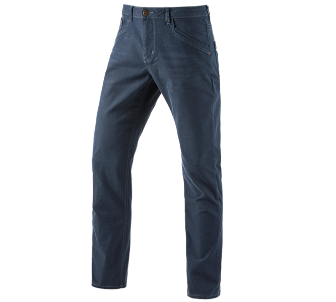 Hoofdaanzicht, e.s.vintage, 5-pocket Broek e.s.vintage, arctisch blauw