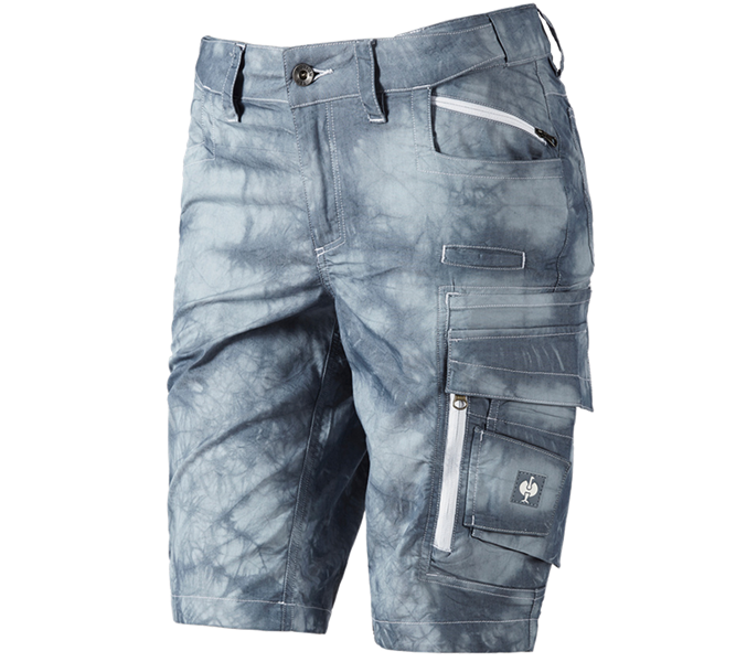 Hoofdaanzicht, Zoeken, Cargoshort e.s.motion ten zomer,dames, rookblauw vintage