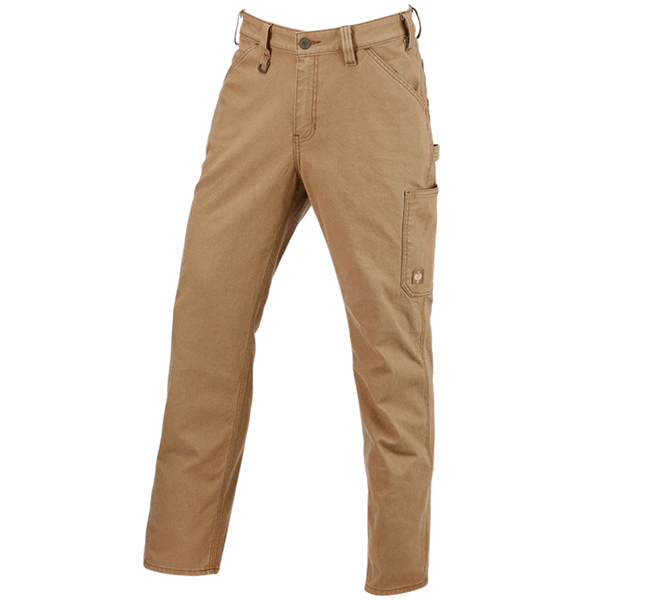 Hoofdaanzicht, e.s.iconic, Werkbroek e.s.iconic, amandelbruin