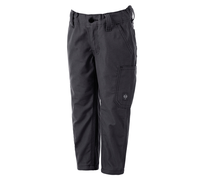 Hoofdaanzicht, Kleding, Broek e.s.iconic, kinderen, zwart