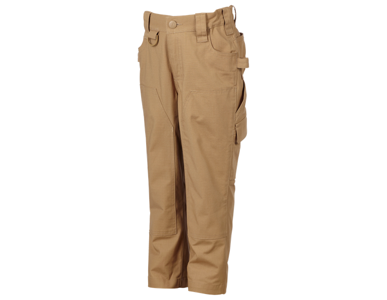 Hoofdaanzicht, Nieuwe, Double Front broek e.s.e:pic ripstop, kinderen, amandelbruin