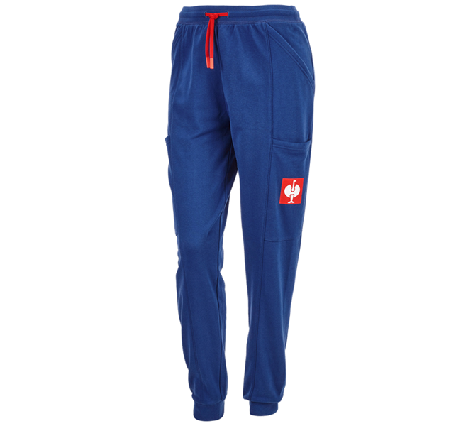 Hoofdaanzicht, Werkbroeken, Super Mario sweatpants, dames, alkalisch blauw