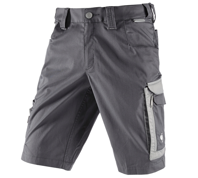 Hoofdaanzicht, Shorts | 3/4 Broeken, Short e.s.concrete light, antraciet/parelgrijs