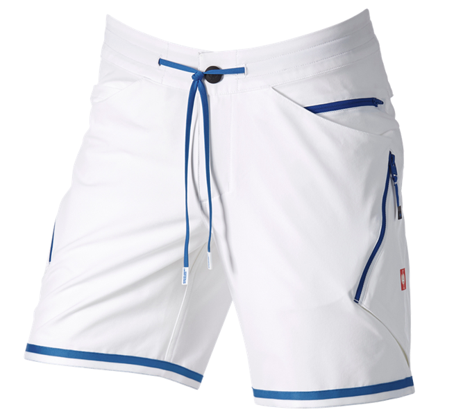 Hoofdaanzicht, Zoeken, Short e.s.ambition, wit/gentiaanblauw