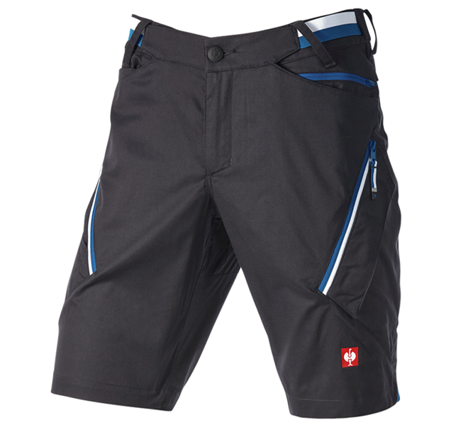 Hoofdaanzicht, Shorts | 3/4 Broeken, Multipocketshort e.s.ambition, grafiet/gentiaanblauw