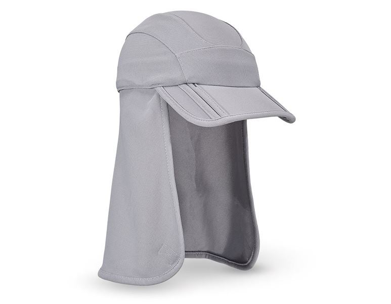 Hoofdaanzicht, Hoofddeksel, e.s. Werkcap UV, platina/antraciet
