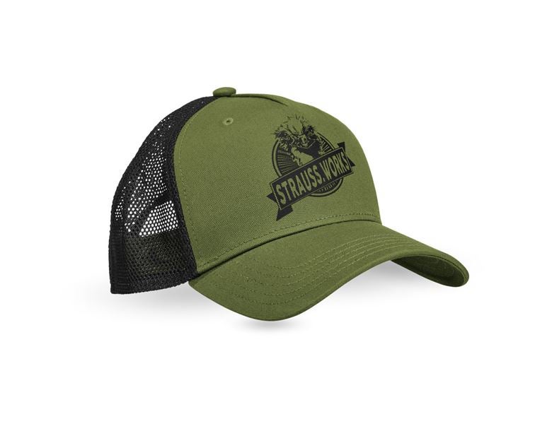 Hoofdaanzicht, Kleding, Cap e.s.iconic works, kinderen, berggroen