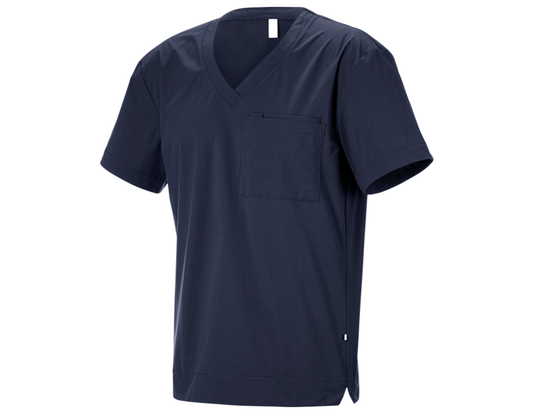 Hoofdaanzicht, Heren, Pocket Shirt e.s.avida, heren, donkerblauw