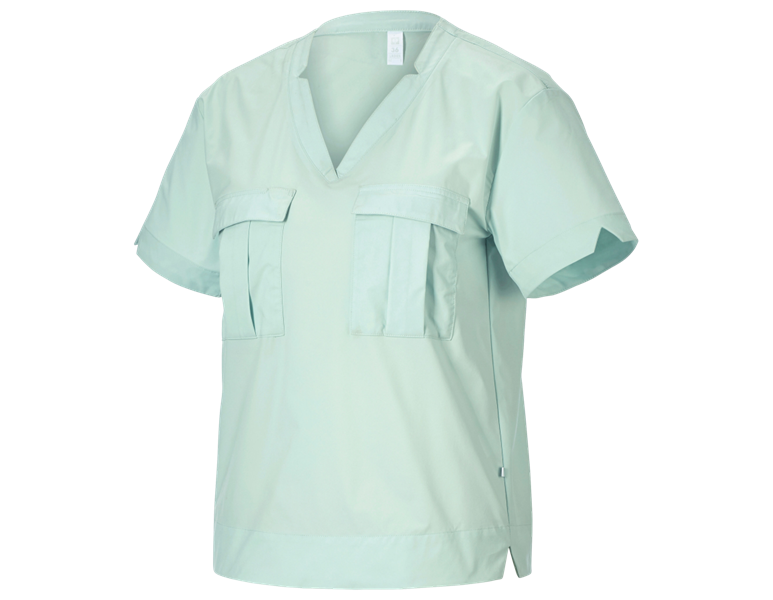 Hoofdaanzicht, Nieuwe, Double-Pocket Shirt e.s.avida, dames, zachtgroen