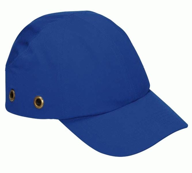 Hoofdaanzicht, Veiligheidshelmen, Stootpet, korenblauw