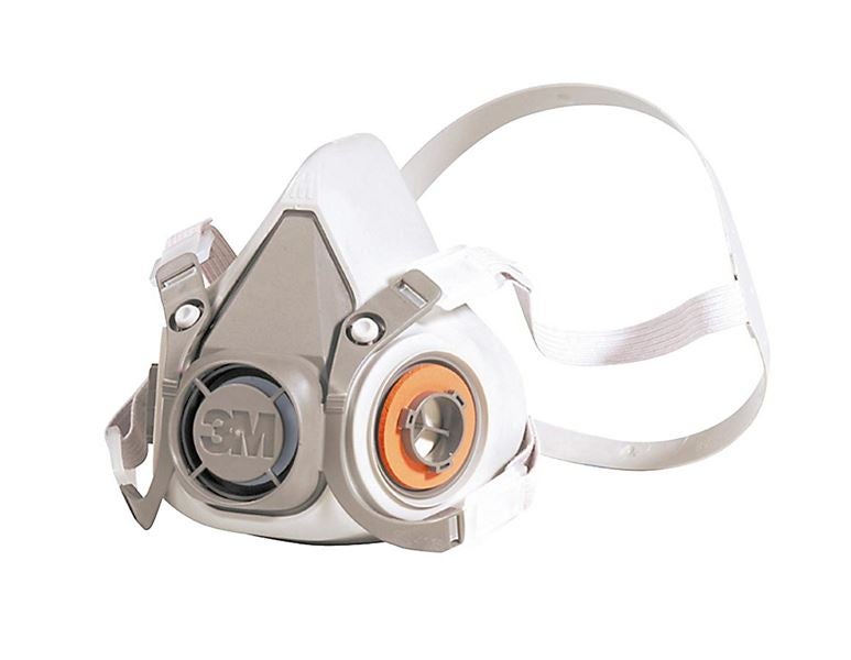Hoofdaanzicht, Adembescherming, 3M halfgelaatmasker 6200 