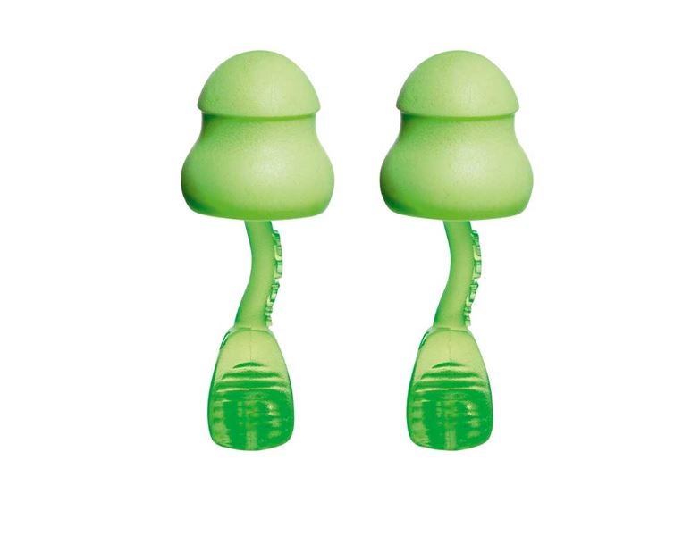 Hoofdaanzicht, Gehoorbescherming, Oordopjes Twisters, groen