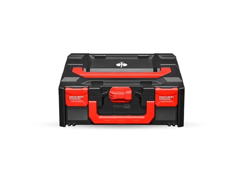Hoofdaanzicht, Gereedschap, STRAUSSbox 145 midi, zwart/rood