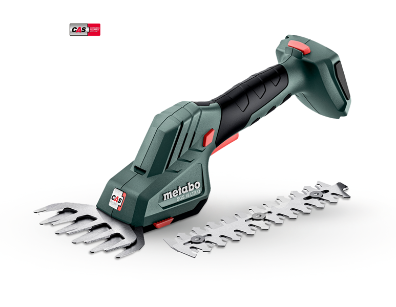 Hoofdaanzicht, Gereedschap, Metabo 18,0 V 2-in-1 accu-struikschaar SGS in box