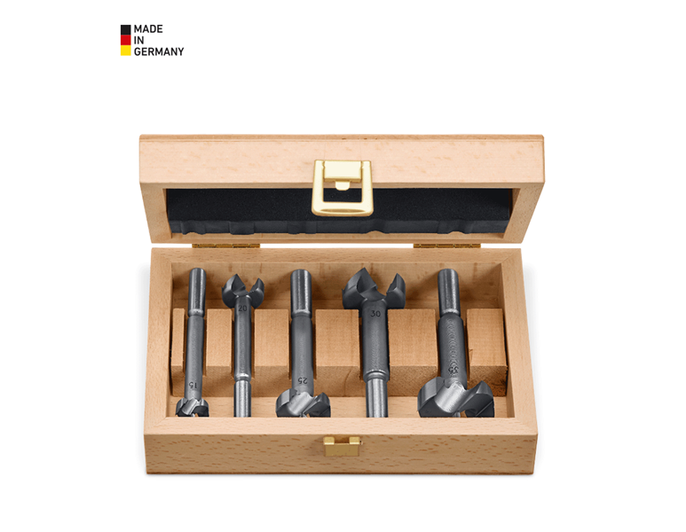 Hoofdaanzicht, Gereedschap, e.s. forstnerboor-set classic