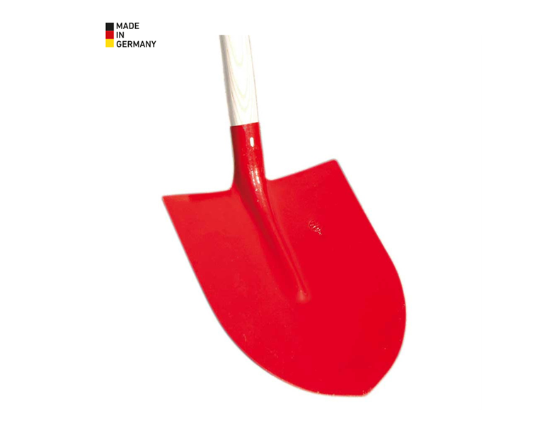 Hoofdaanzicht, Scheppen | spades | haken, Frankfurter schep, rood