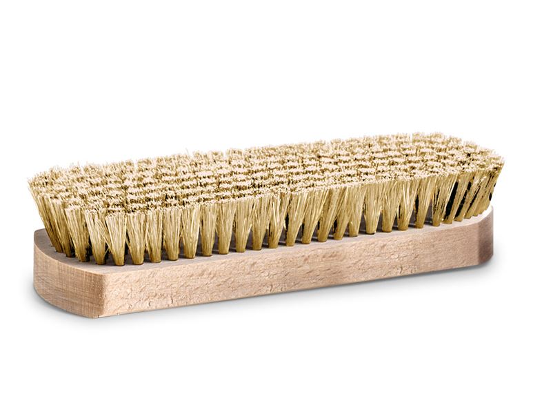 Hoofdaanzicht, Werkschoenen, Glansborstel, paardenhaar