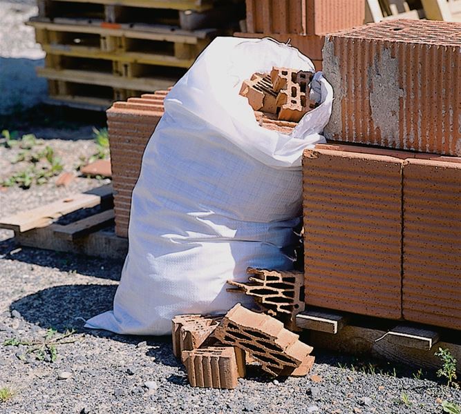 Hoofdaanzicht, Vuilniszakken | Vuilnisbakken, Transport- en afvalzak voor meerm. gebr