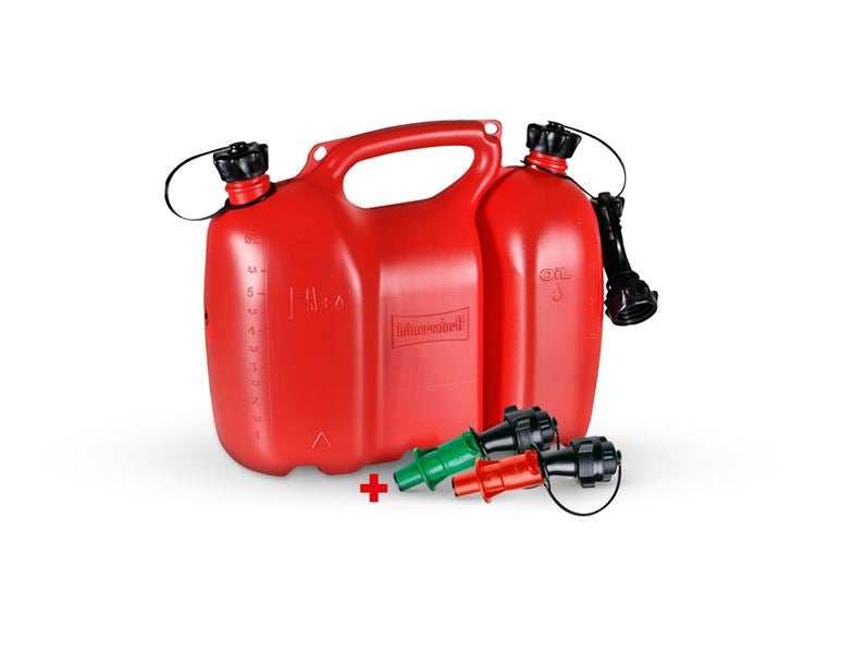 Hoofdaanzicht, Sets, SET: Dubbele jerrycan Profi + vulsystemen