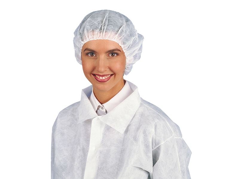 Hoofdaanzicht, Wegwerpkleding, Kapje Lady Top, wit
