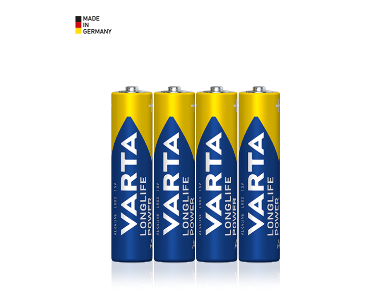 Hoofdaanzicht, Gereedschap, VARTA Micro AAA Batterijen