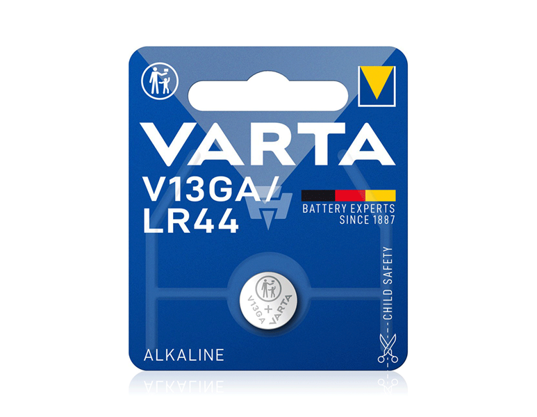 Hoofdaanzicht, Gereedschap, VARTA knoopcellen V13GA/LR44