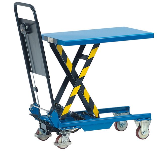 Hoofdaanzicht, Hefwagens / pompwagens, Heftafelwagen, 150 kg 