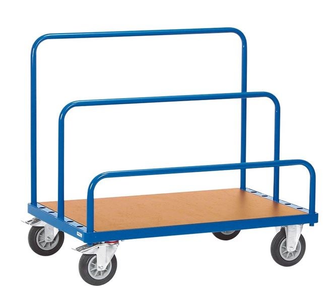 Hoofdaanzicht, Strijkwagen, Platenwagen voor insteekbeugels