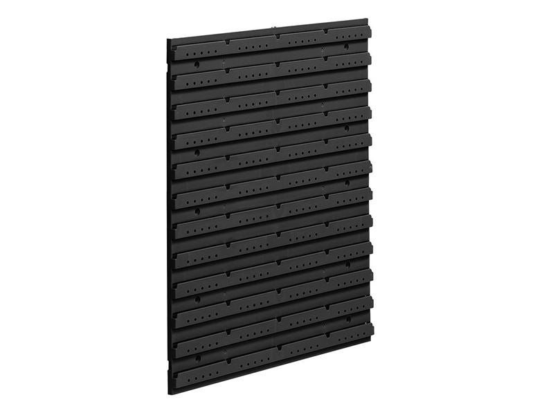 Hoofdaanzicht, Sortering, Eindeloze inhangwand, zwart