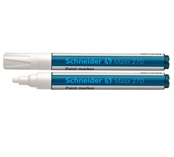 Hoofdaanzicht, Schrijven | Corrigeren, Industriële Lakmarkeerstift 270, wit