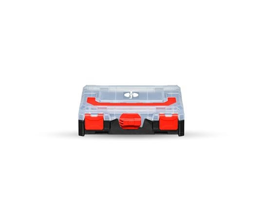 Hoofdaanzicht, STRAUSSbox mini, zwart/rood