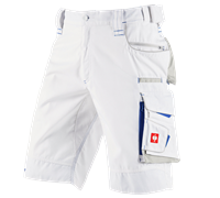 Hoofdaanzicht, Short e.s.​motion 2020, wit/gentiaanblauw