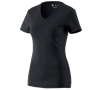 e.s. T-Shirt cotton V-Neck, dames
