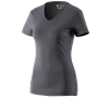 e.s. T-Shirt cotton V-Neck, dames