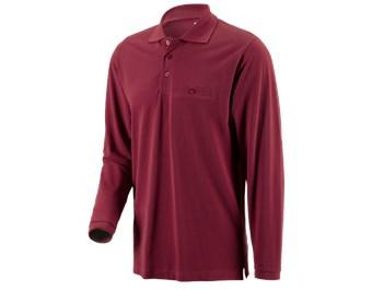 e.s. Longsleeve-Polo cotton Pocket