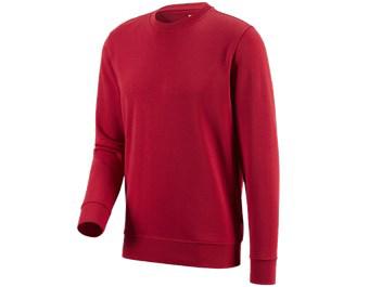 e.s. Sweatshirt poly cotton
