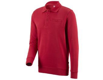 e.s. Sweatshirt poly cotton Pocket